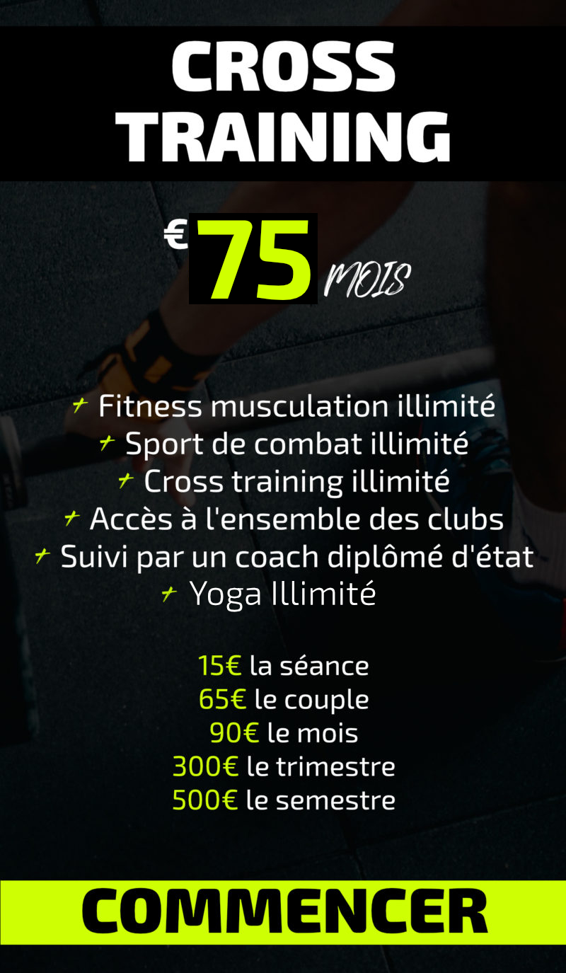 MODIF CROSS Salle de Sport Montpellier